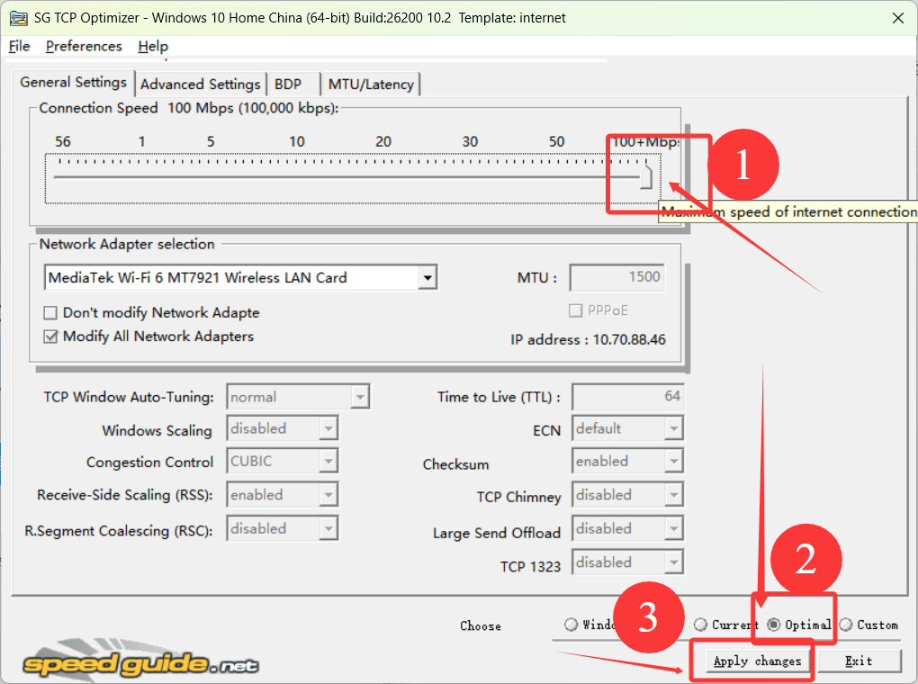 TCP Optimization Configuration Guide